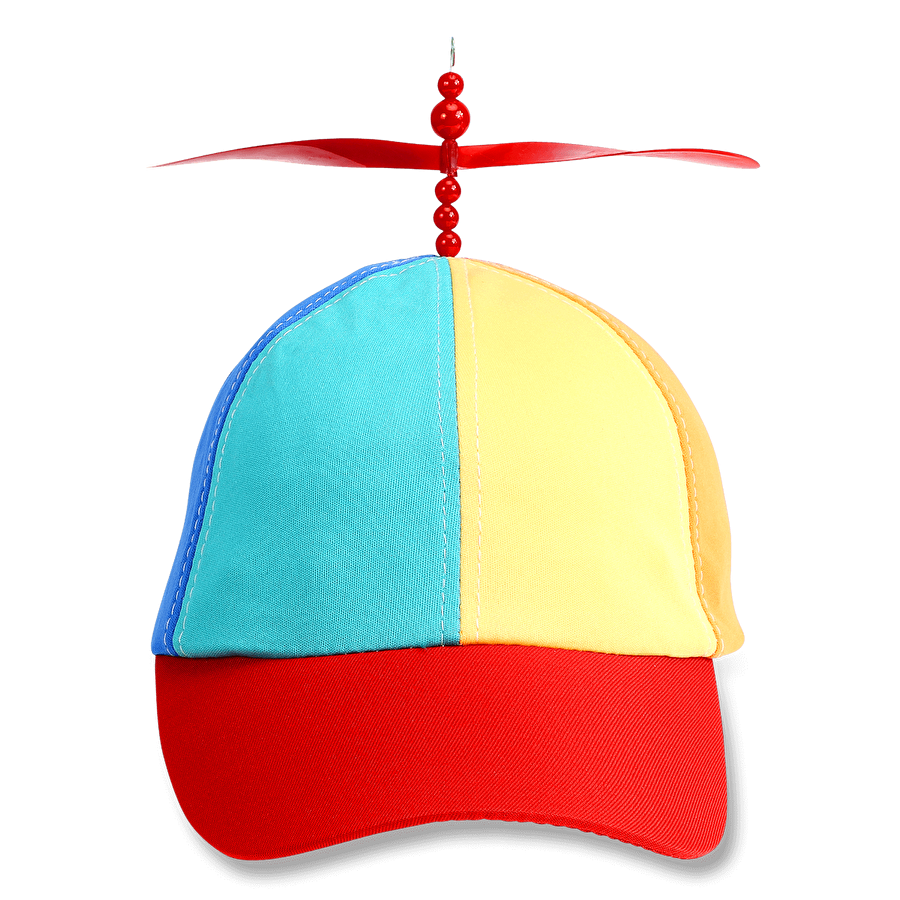 Flying Tiger Copenhagen Pervaneli Renkli Şapka