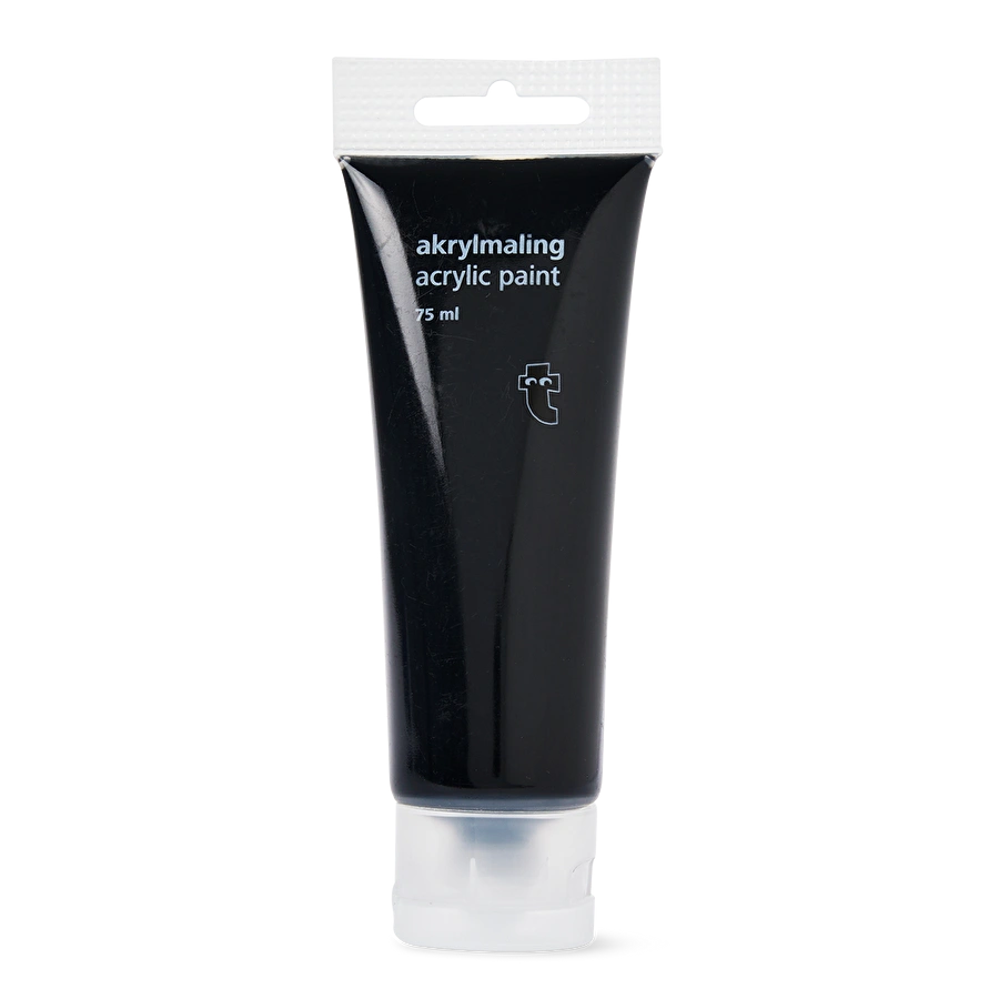 Flying Tiger Copenhagen Su Bazlı Siyah Akrilik Boya