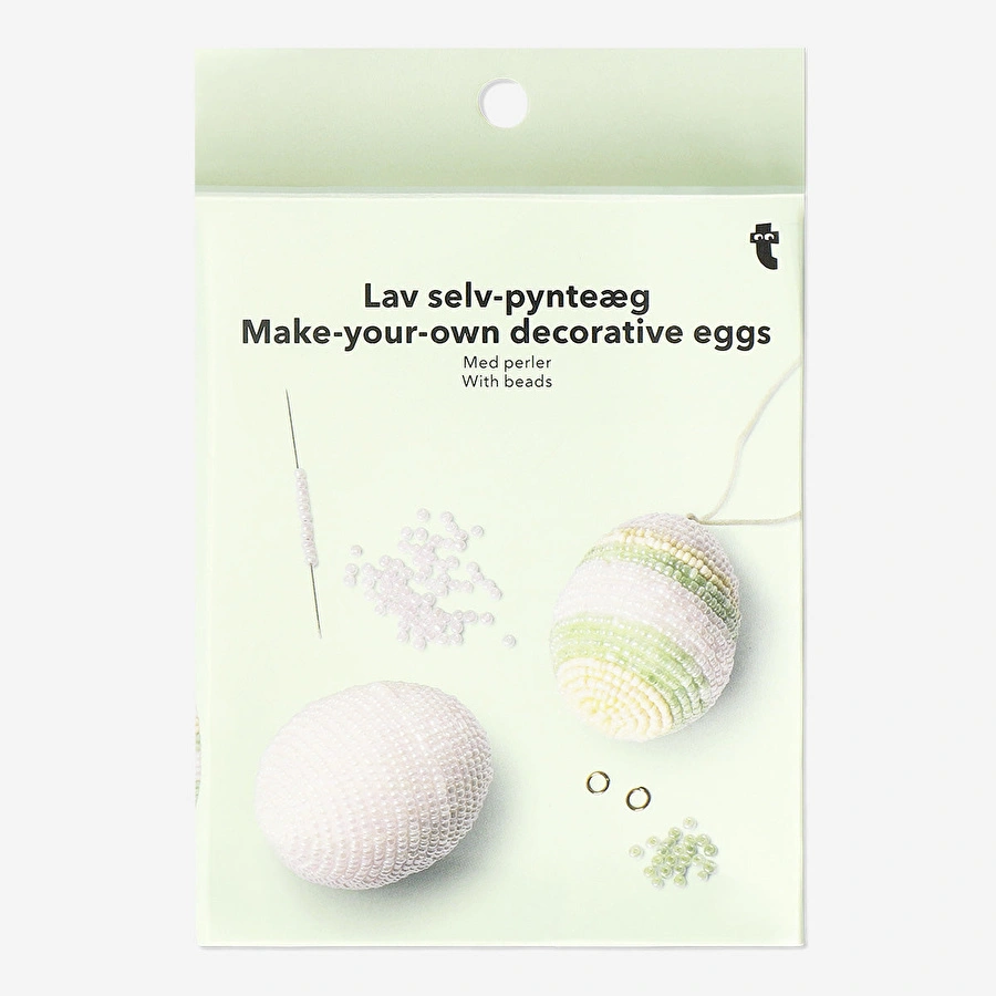 Flying Tiger Copenhagen Kendin Yap Cam Boncuk Paskalya Yumurtası