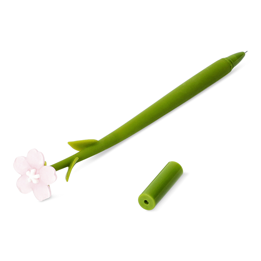 Flying Tiger Copenhagen Pembe Çiçek Şeklinde Tükenmez Kalem