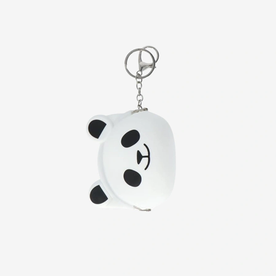 Flying Tiger Copenhagen Beyaz Panda Şeklinde Silikon Cüzdan Anahtarlık