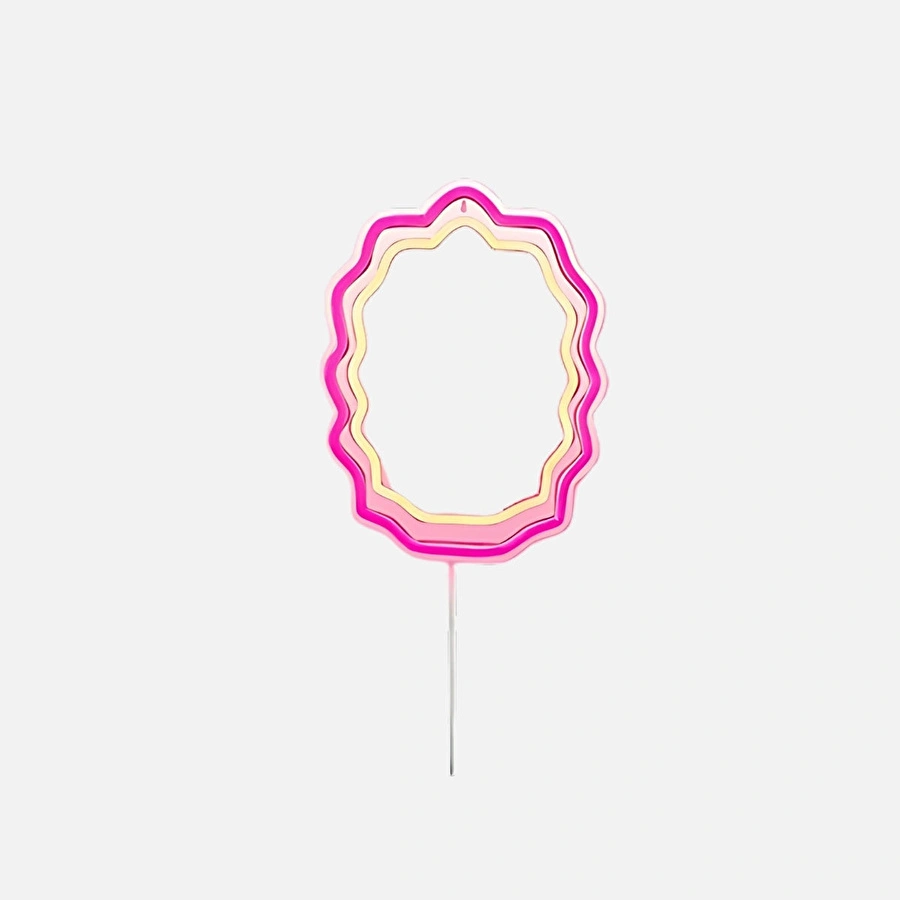 Flying Tiger Copenhagen Dalgalı Işıklı Ayna