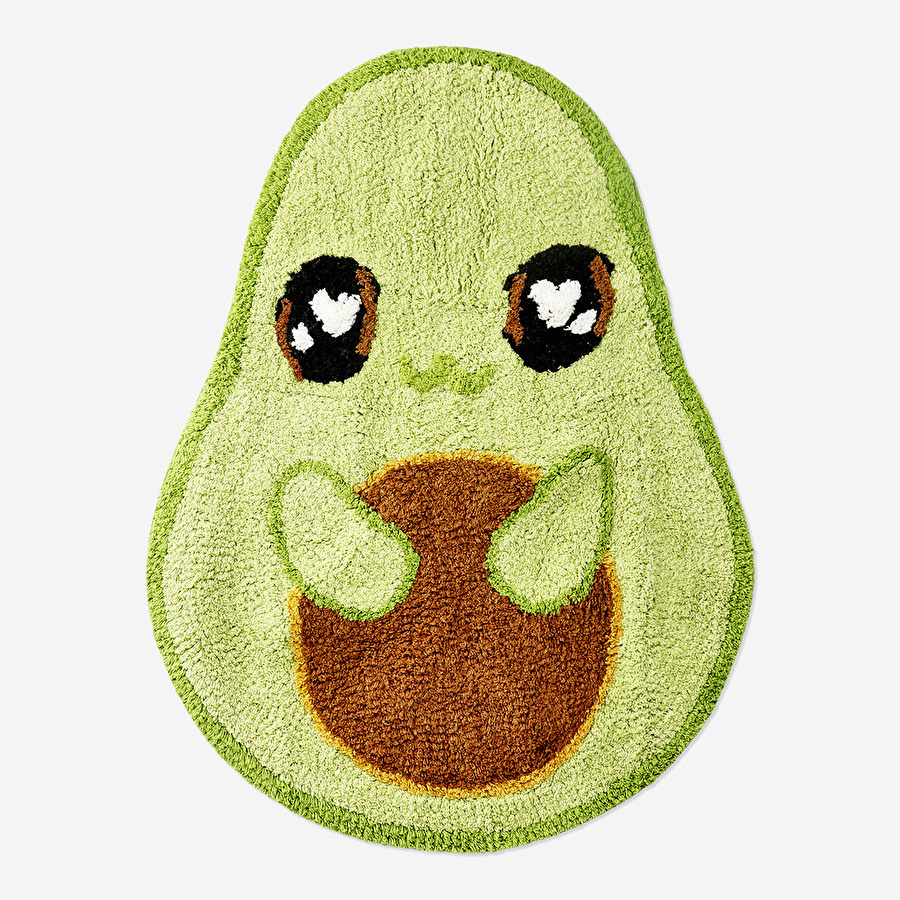 Flying Tiger Copenhagen Yeşil Avokado Şeklinde Paspas