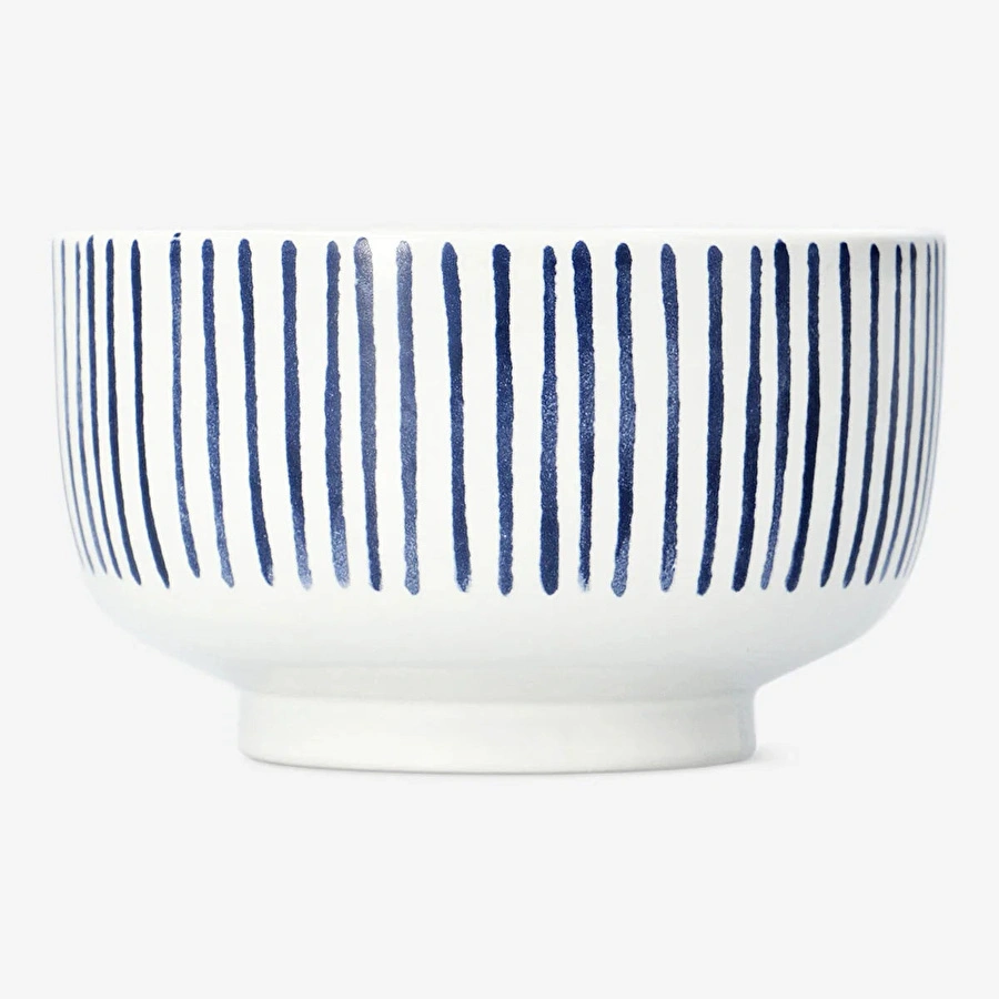 Flying Tiger Copenhagen Mavi Çizgili Kase