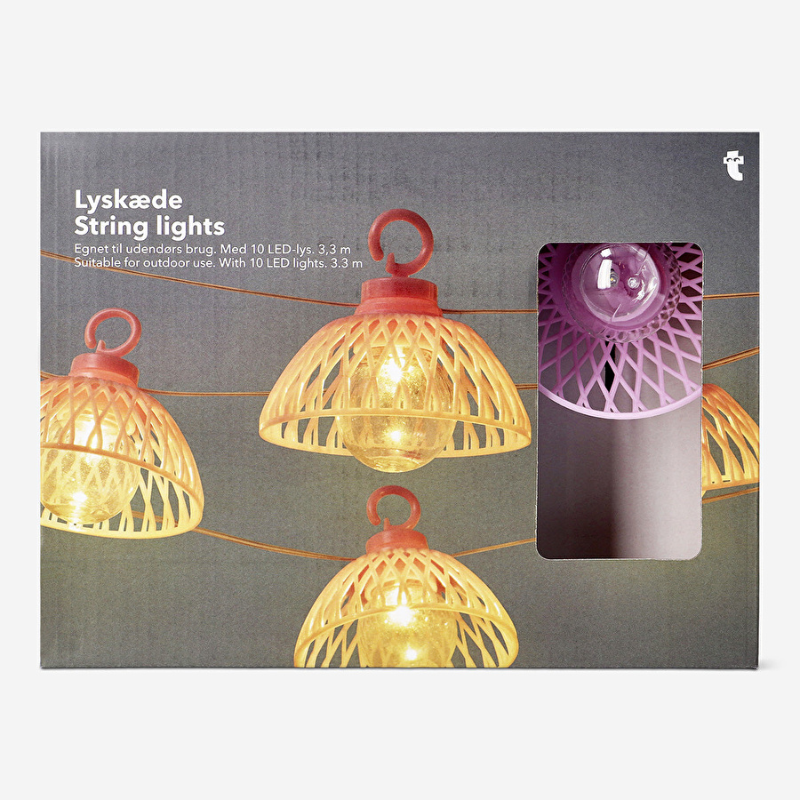 Flying Tiger Copenhagen 10'lu LED Işık Zinciri 3,8 m