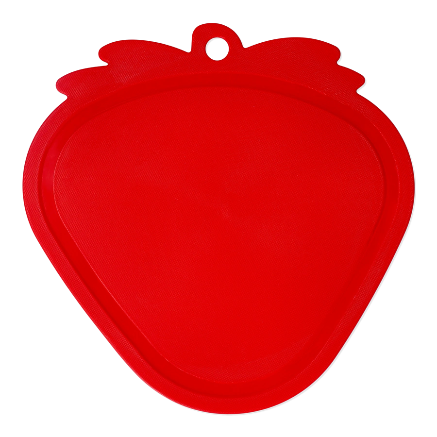 Flying Tiger Copenhagen Çilek Şeklinde Plastik Kesme Tahtası