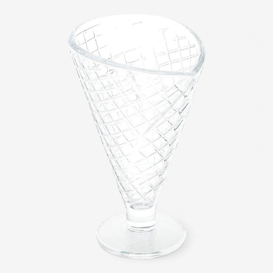 Flying Tiger Copenhagen Külah Şeklinde Cam Dondurma Kasesi