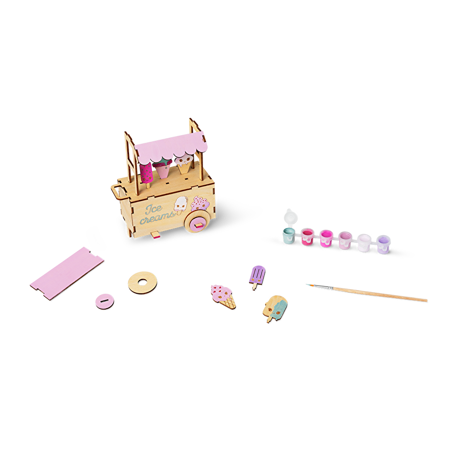 Flying Tiger Copenhagen Kendin Yap Mini Dondurma Standı Kiti