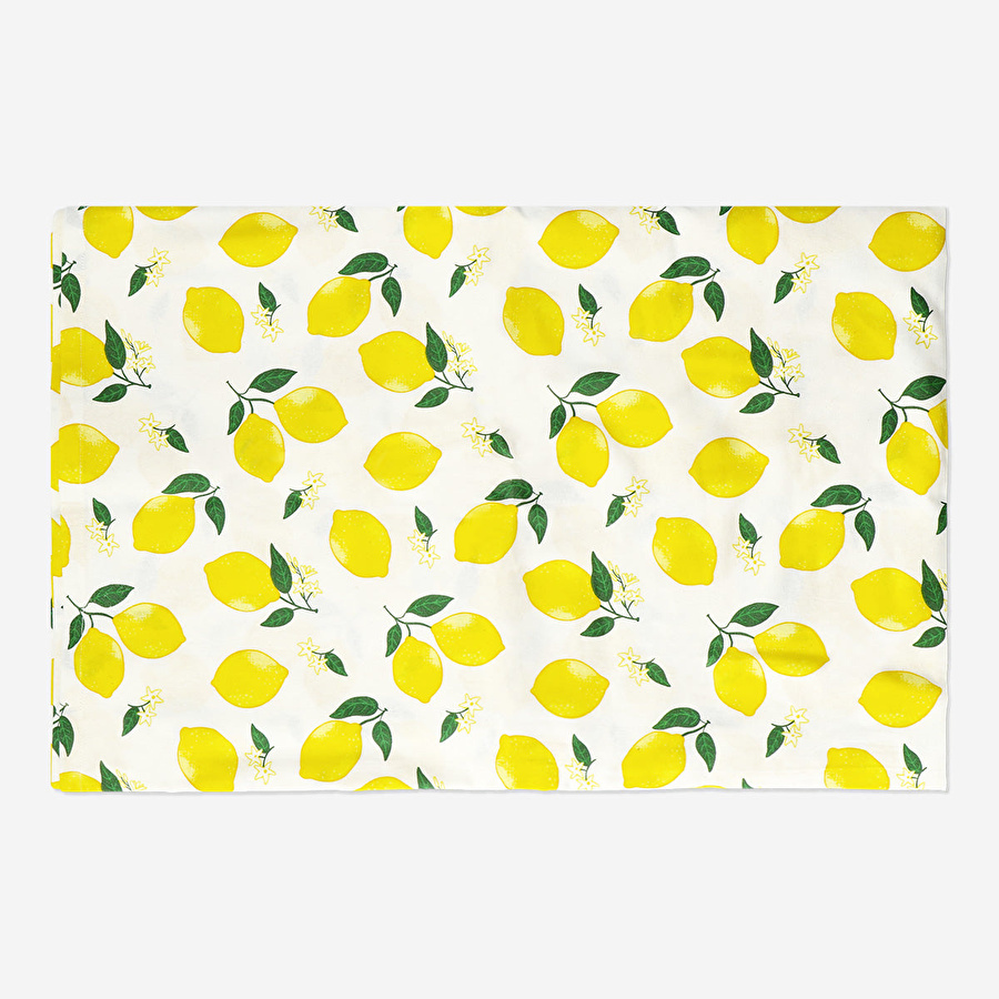 Flying Tiger Copenhagen Limon Desenli Masa Örtüsü