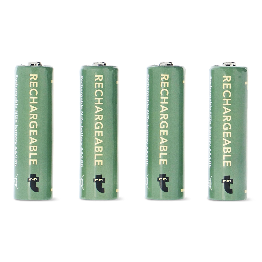 Flying Tiger Copenhagen AA 4'lü Şarj Edilebilir Pil - 1.5V