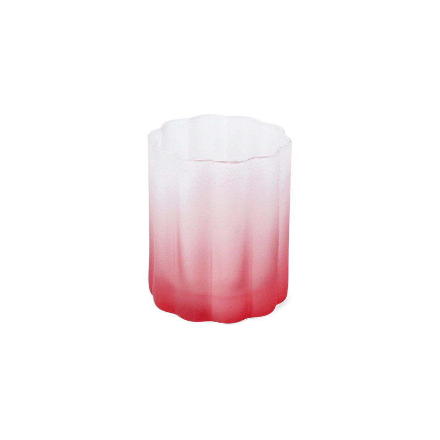 Flying Tiger Copenhagen Pembe Buzlu Cam Bardak