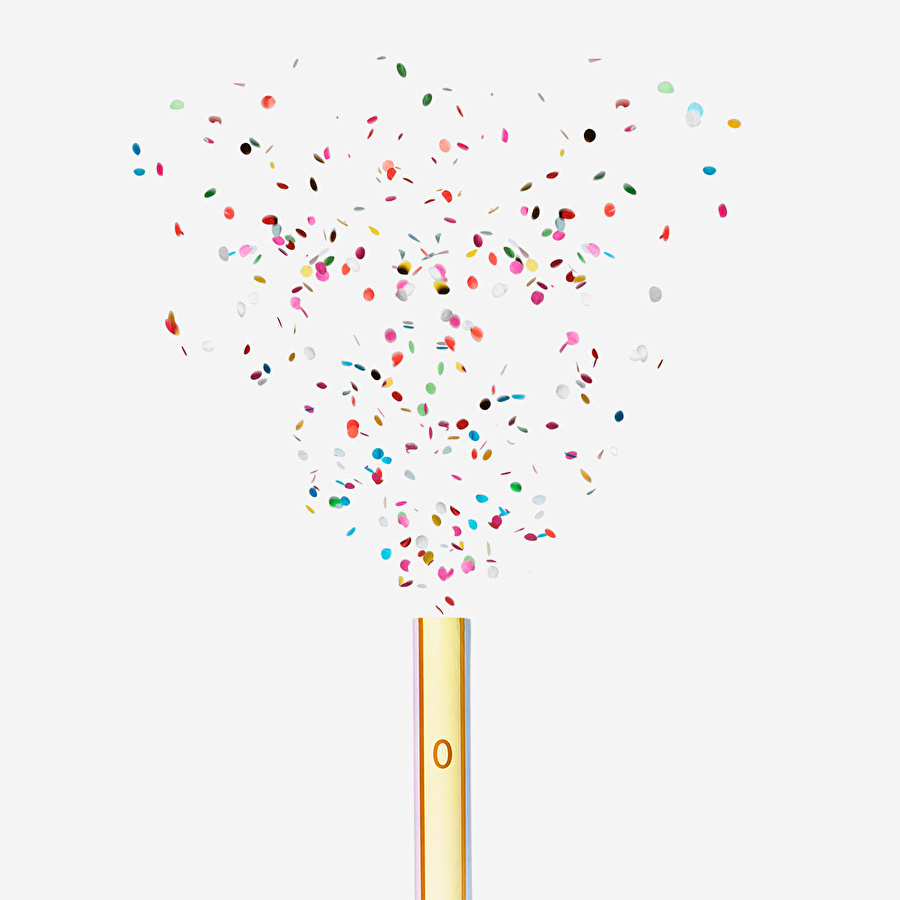 Flying Tiger Copenhagen Renkli Konfeti