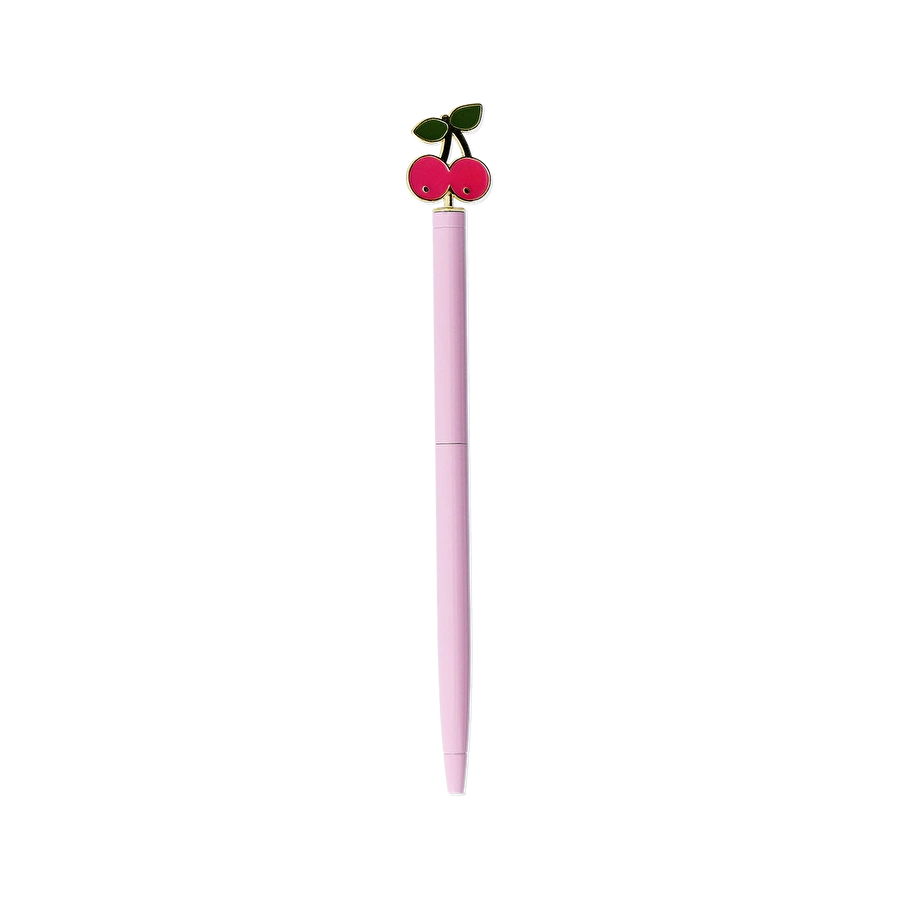 Flying Tiger Copenhagen Kırmızı Kiraz Detaylı Tükenmez Kalem