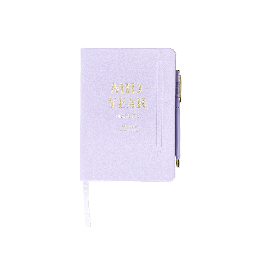 Flying Tiger Copenhagen Mor Manyetik Kapaklı Yıl Ortası Planlayıcı