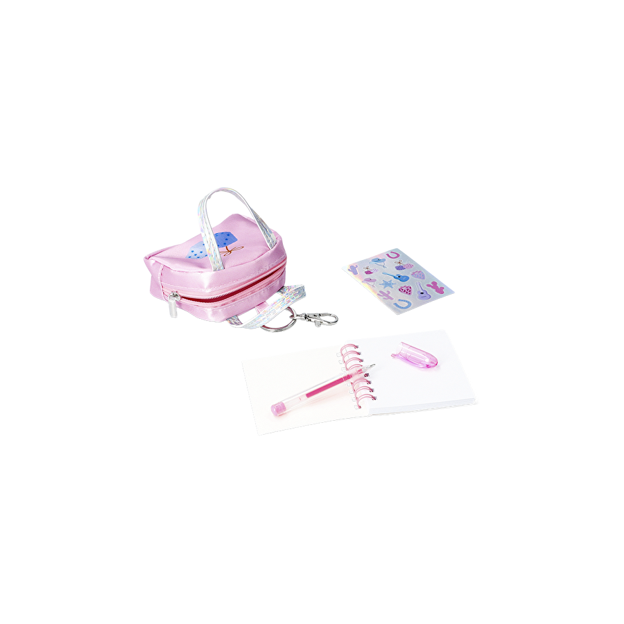 Flying Tiger Copenhagen Pembe Çantalı Kırtasiye Kiti