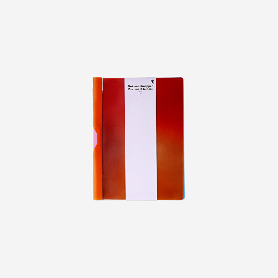 Flying Tiger Copenhagen 2'li Çok Renkli A4 Dosya