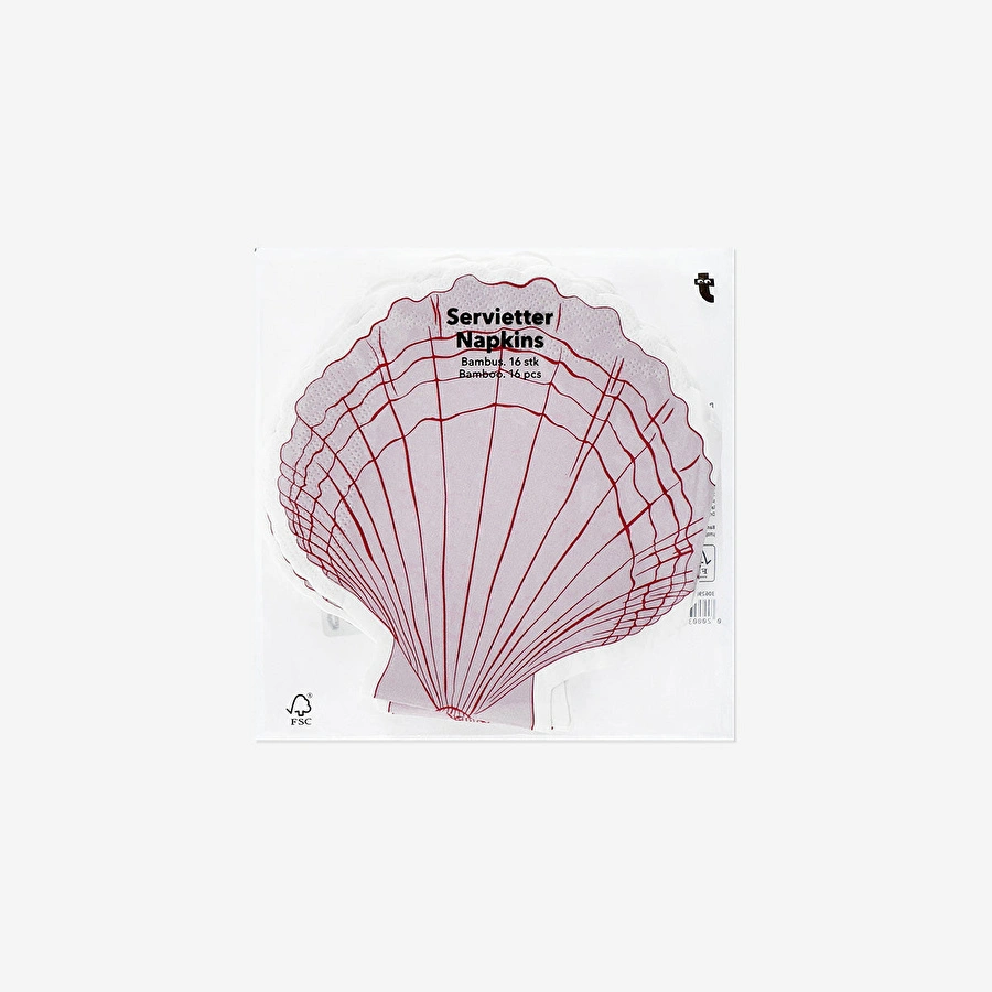 Flying Tiger Copenhagen İstiridye Şeklinde Peçete