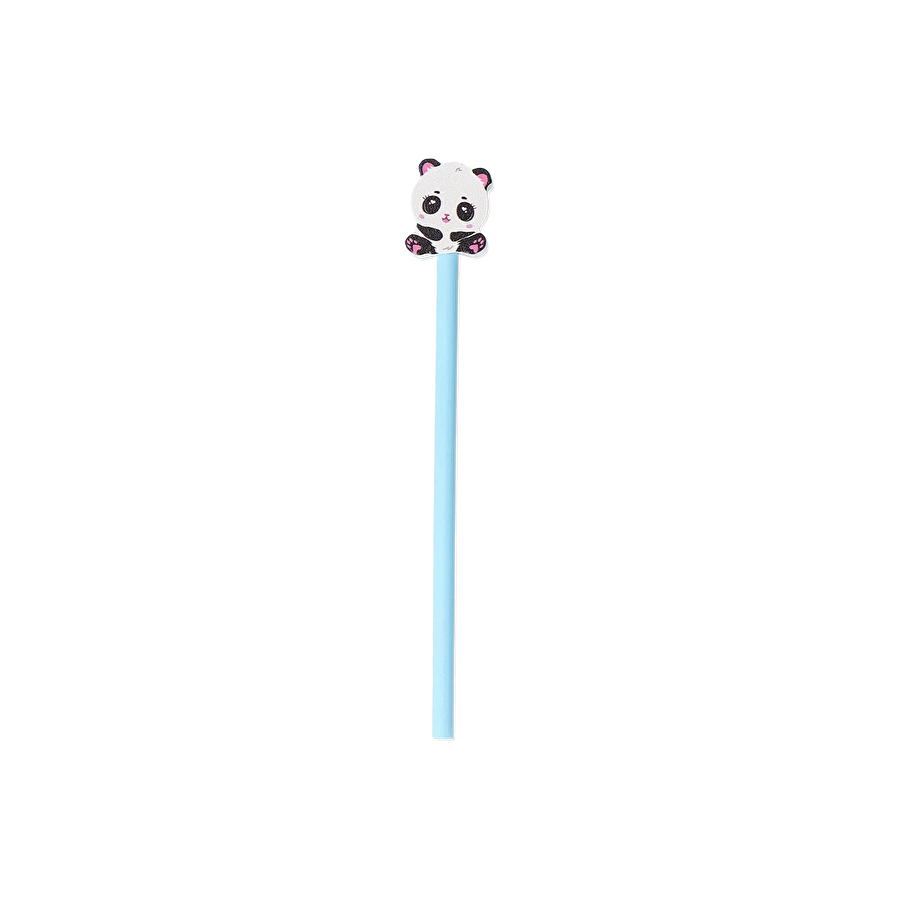 Flying Tiger Copenhagen Panda Detaylı Ahşap Kurşun Kalem