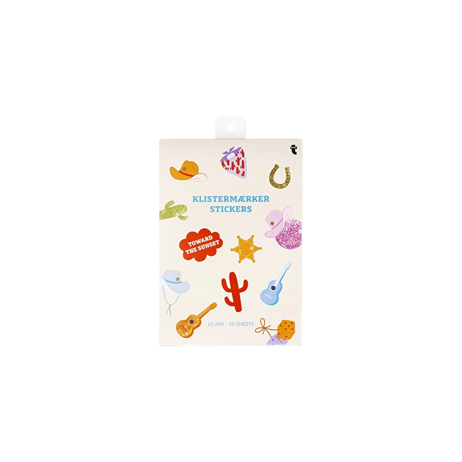 Flying Tiger Copenhagen 20 Sayfalı Yaz Temalı Sticker Seti