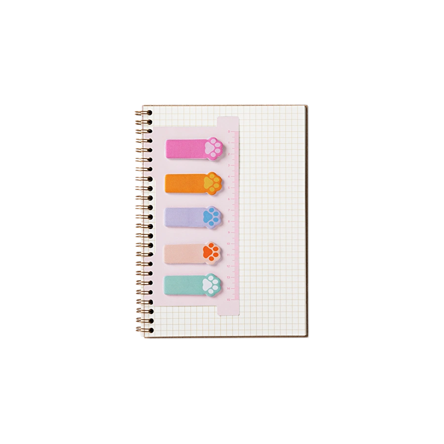 Flying Tiger Copenhagen Pati Şeklinde Cetvelli Yapışkanlı Kağıt