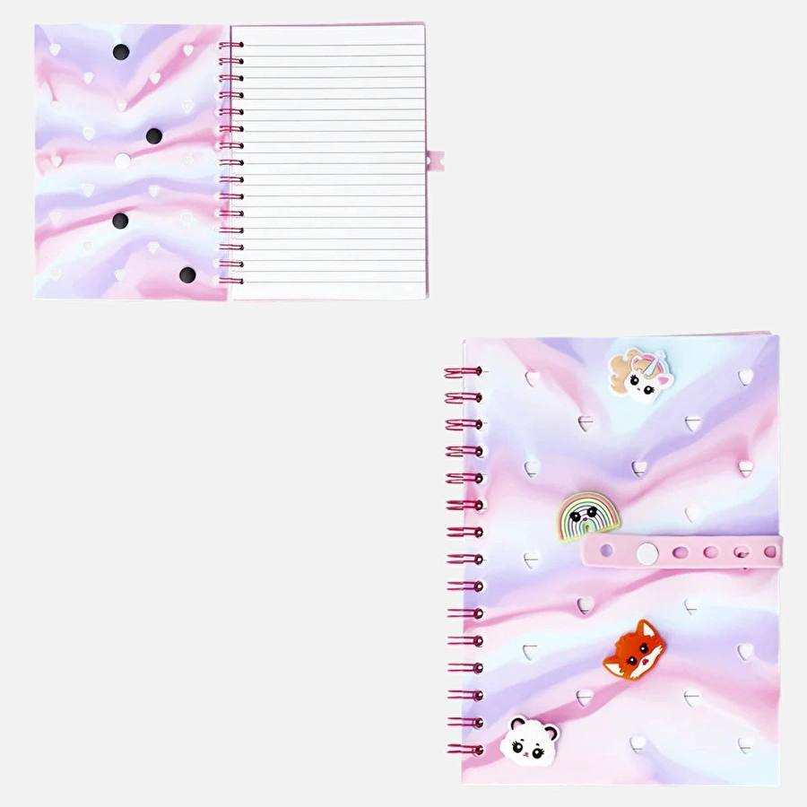 Flying Tiger Copenhagen Sevimli Hayvan Detaylı Spiralli Defter