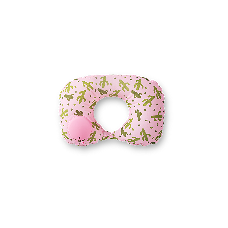 Flying Tiger Copenhagen Kaktüs Desenli Seyahat Yastığı