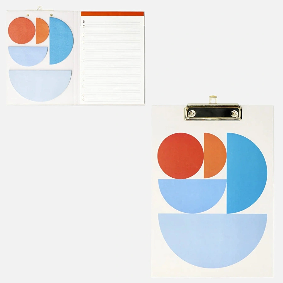 Flying Tiger Copenhagen Geometrik Stickerlı A4 Not Defteri