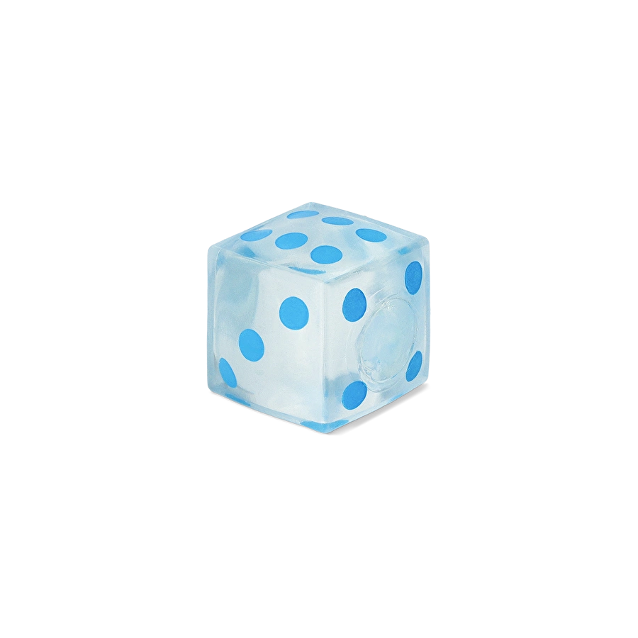 Flying Tiger Copenhagen Mavi Küp Şeklinde Stres Topu