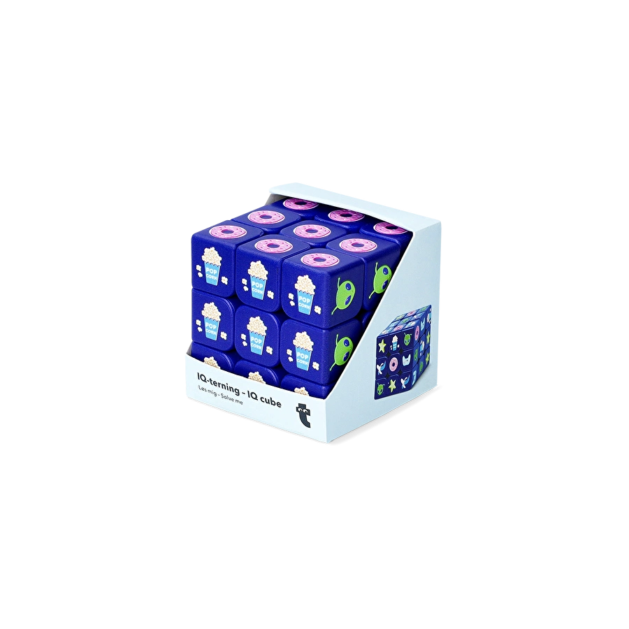 Flying Tiger Copenhagen 3 Kareli Duyusal Rubik Küp