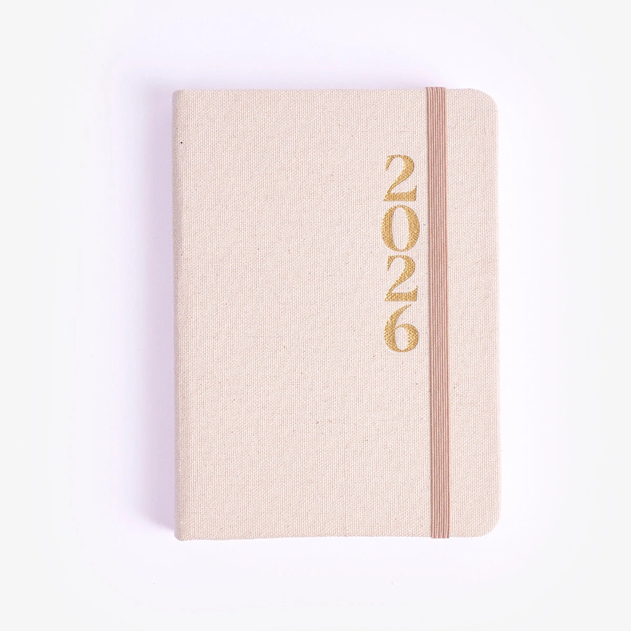 Flying Tiger Copenhagen Beyaz A6 Günlük 2026 Takvimi