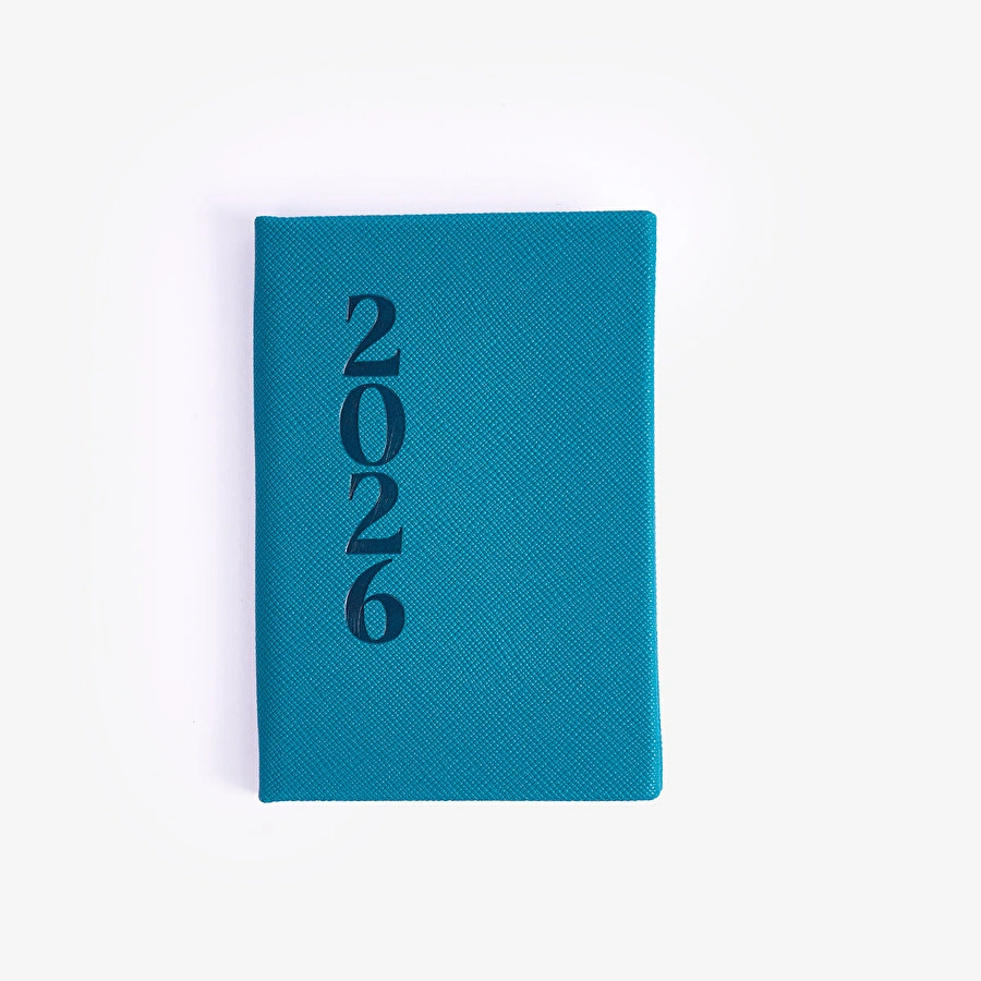 Flying Tiger Copenhagen Mavi Haftalık 2026 Cep Takvimi