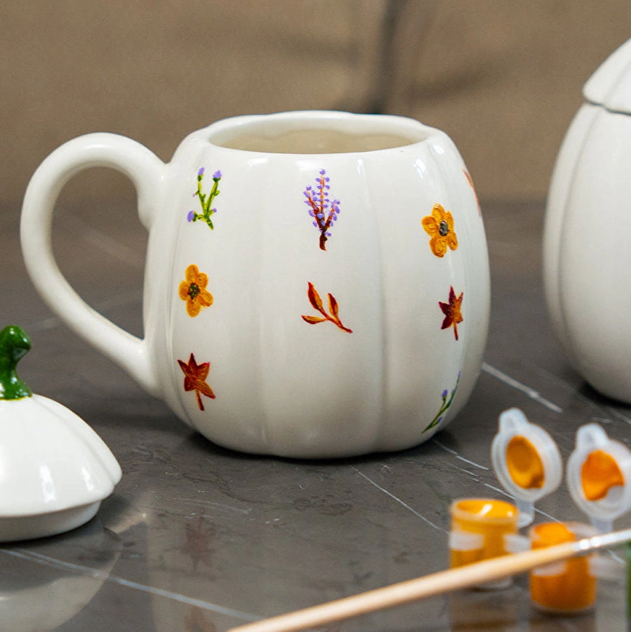 Flying Tiger Copenhagen Kendin Yap Balkabağı Kupa Boyama Kiti