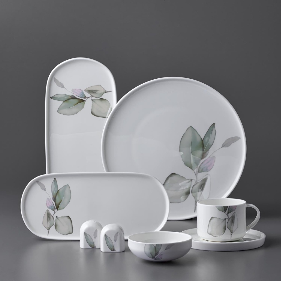 Jumbo Leaf Verdance 26 Parça 6 Kişilik Kahvaltı Takımı