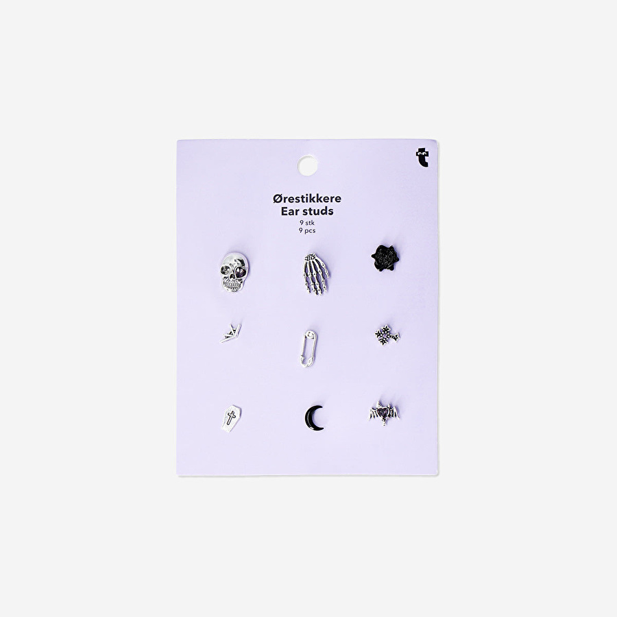 Flying Tiger Copenhagen Gotik Temalı 9'lu Küpe