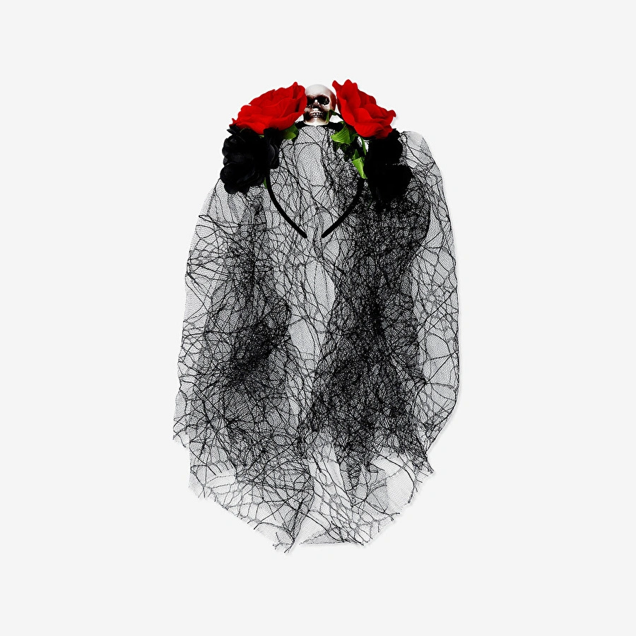 Flying Tiger Copenhagen Kafatası Detaylı Güllü Taç