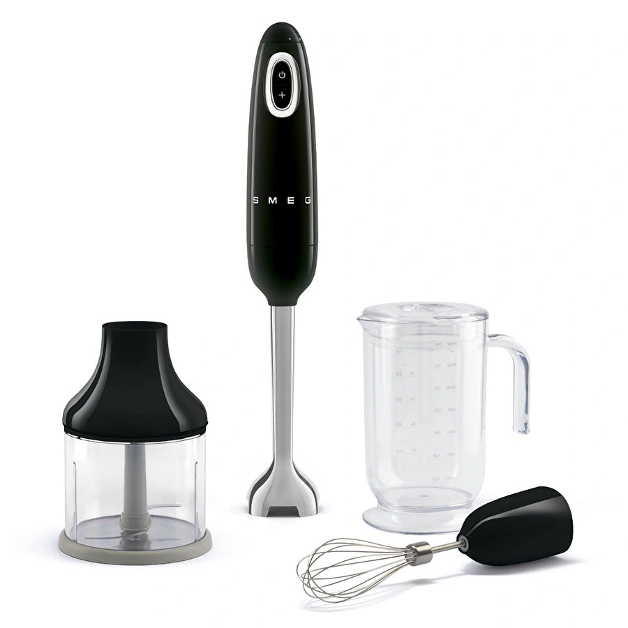 Jumbo Smeg Siyah New Version El Blender Seti HBF03BLEU