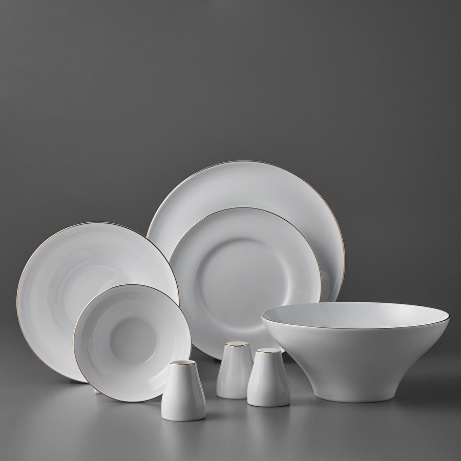 Jumbo Laurel Gold 55 Parça 12 Kişilik Yemek Takımı