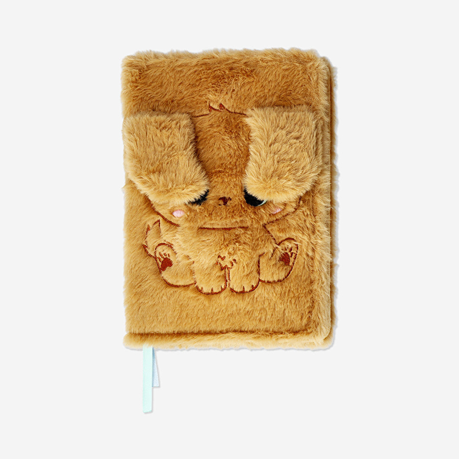 Flying Tiger Copenhagen Peluş Köpek Kapaklı A5 Defter