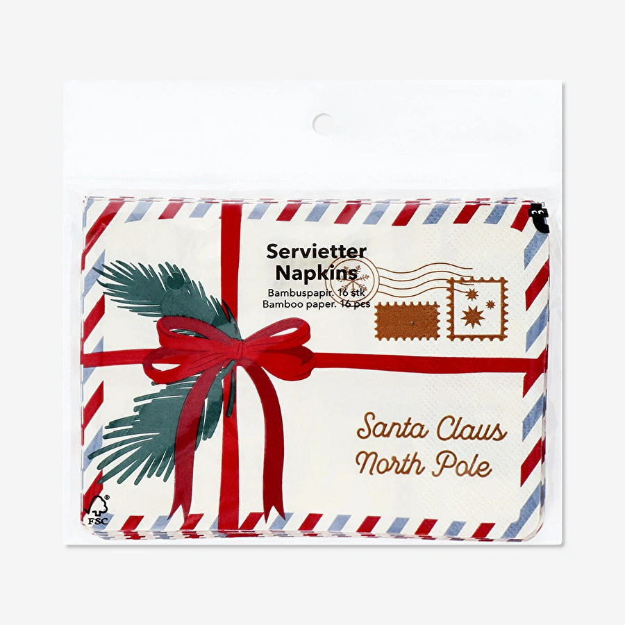 Flying Tiger Copenhagen 16'lı Mektup Zarfı Şeklinde Peçete