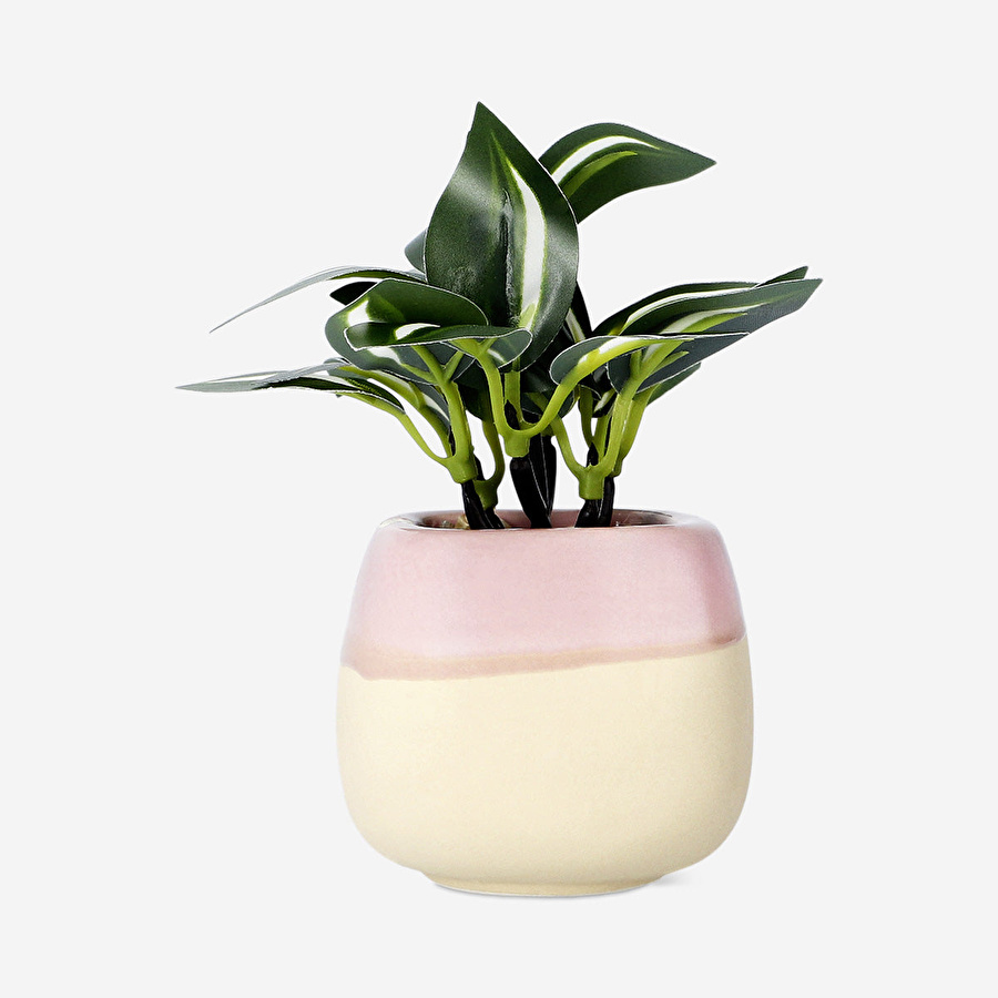 Flying Tiger Copenhagen Pembe Saksıda Yapay Bitki