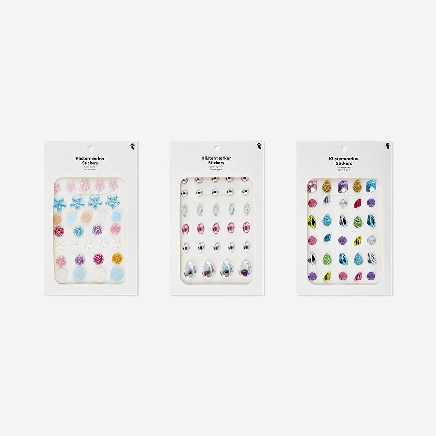 Flying Tiger Copenhagen Doğa Temalı Kabarık Sticker Seti