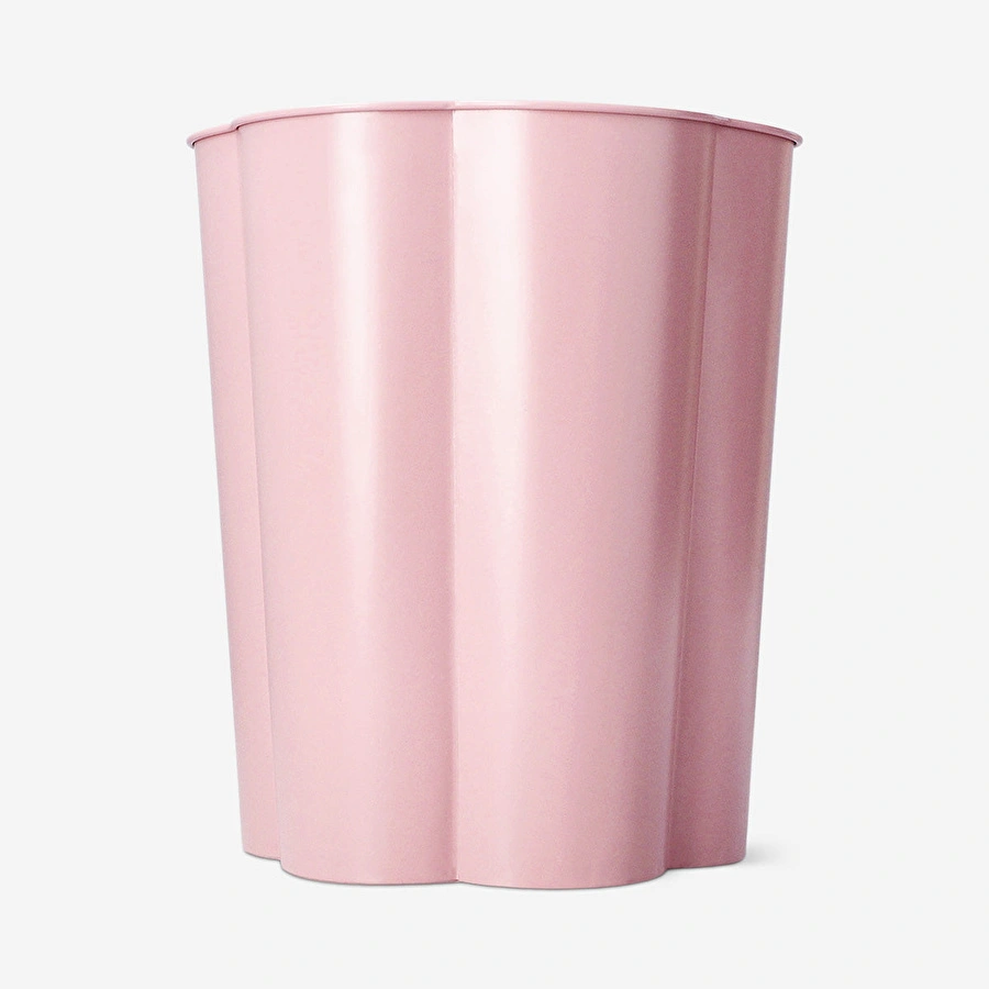 Flying Tiger Copenhagen Pembe Çiçek Şeklinde Çöp Kutusu