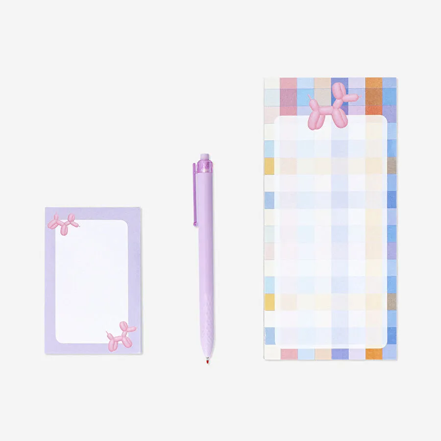 Flying Tiger Copenhagen Kalemli ve Yapışkan Kağıtlı Not Defteri