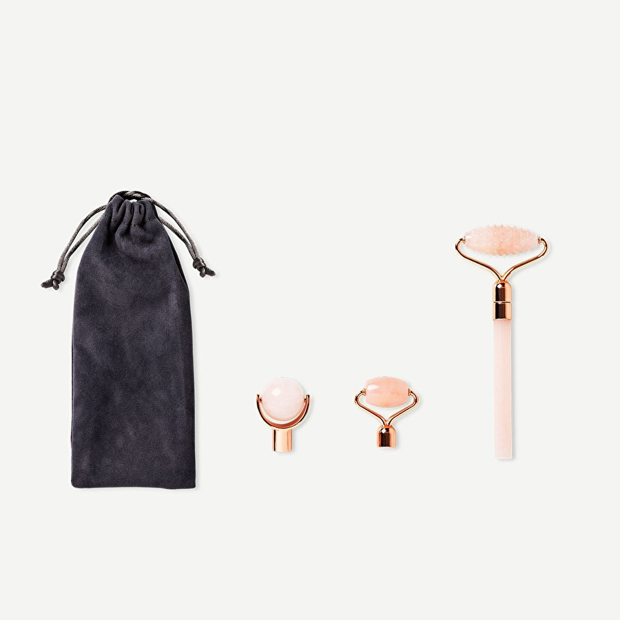 Flying Tiger Copenhagen 3'ü 1 Arada Yüz Masajı Silindiri