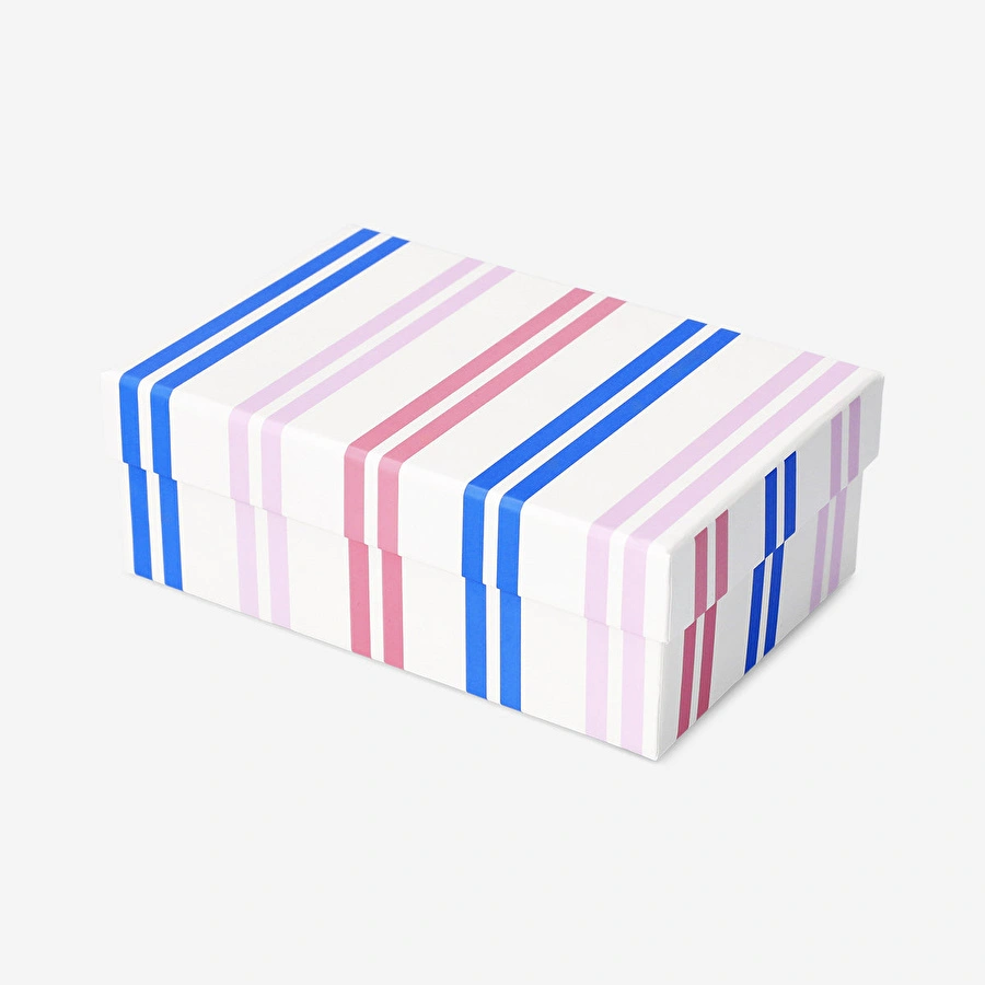 Flying Tiger Copenhagen Çizgili Kağıt Saklama Kutusu