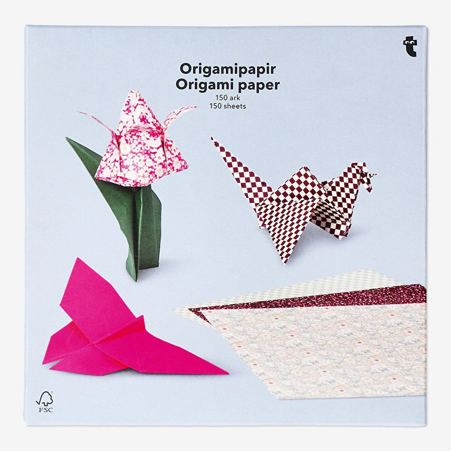 Flying Tiger Copenhagen Çok Renkli 150 Adet Origami Kağıdı