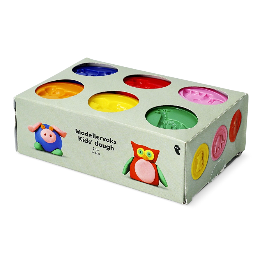 Flying Tiger Copenhagen 6'lı Oyun Hamuru Seti