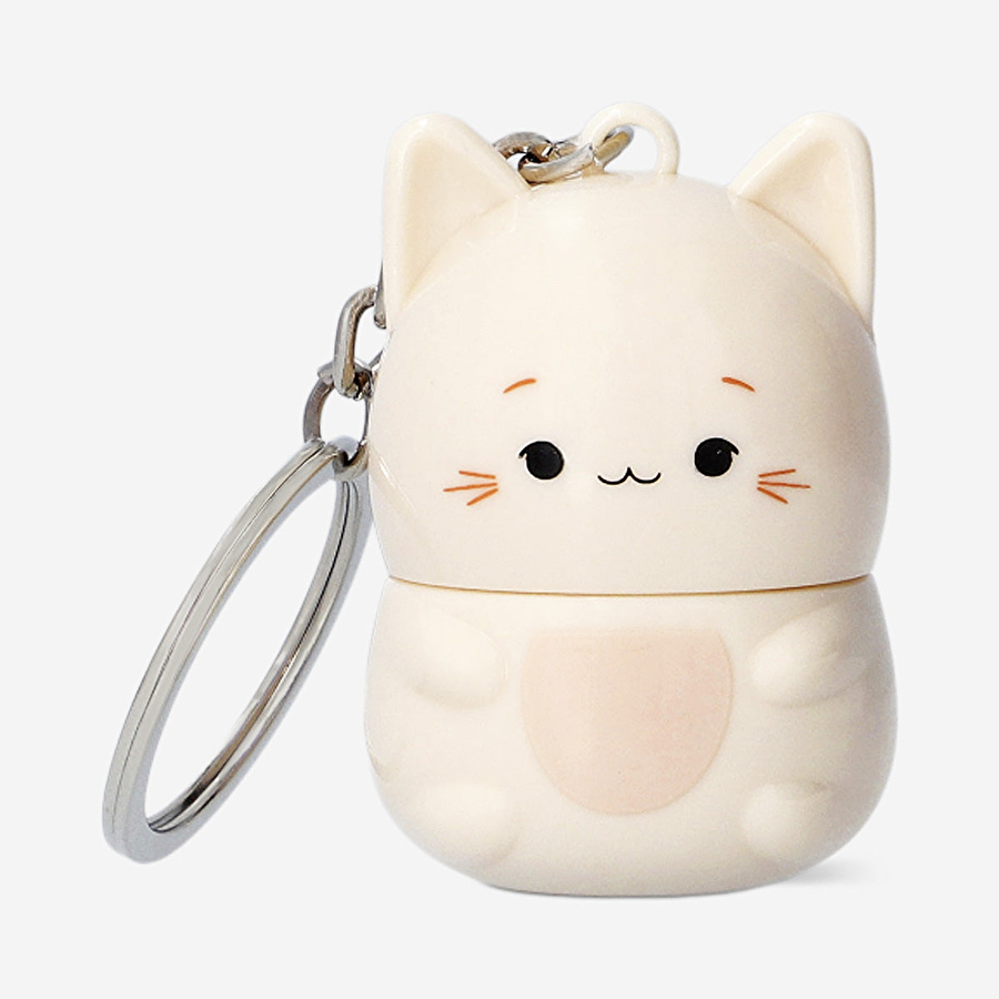 Flying Tiger Copenhagen Sevimli Kedi Anahtarlık Şeklinde Dudak Nemlendirici