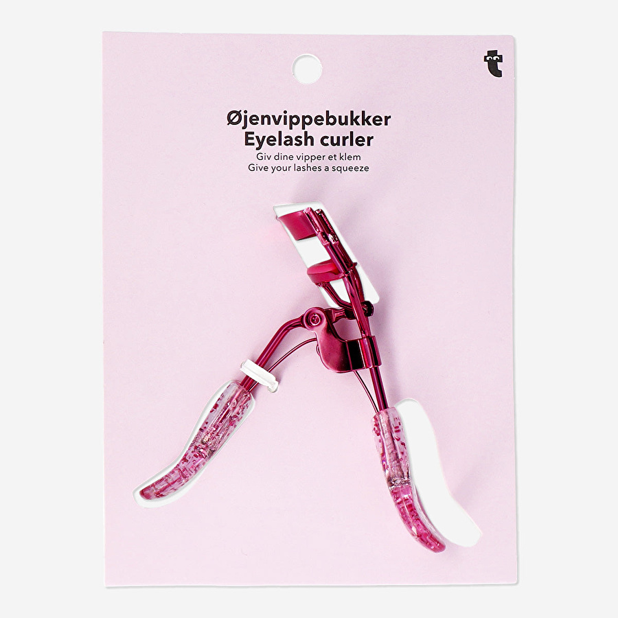 Flying Tiger Copenhagen Pembe Parlak Kirpik Kıvırıcı