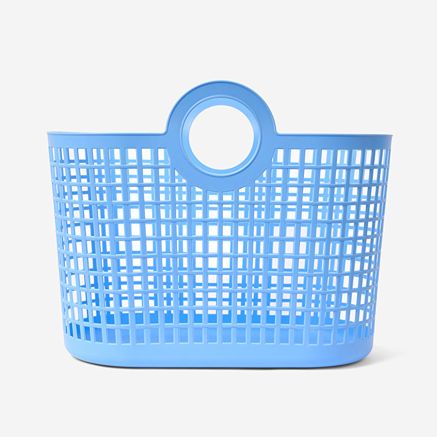 Flying Tiger Copenhagen Mavi Plastik Çamaşır Sepeti